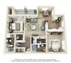 2 Bed 2 Bath Small